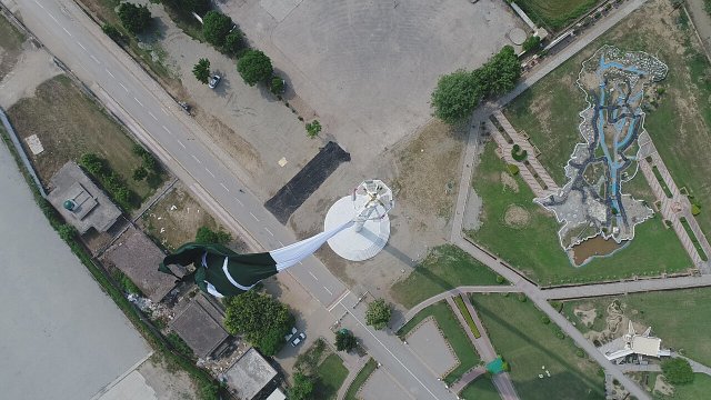 Flag manufacturing and hoisting